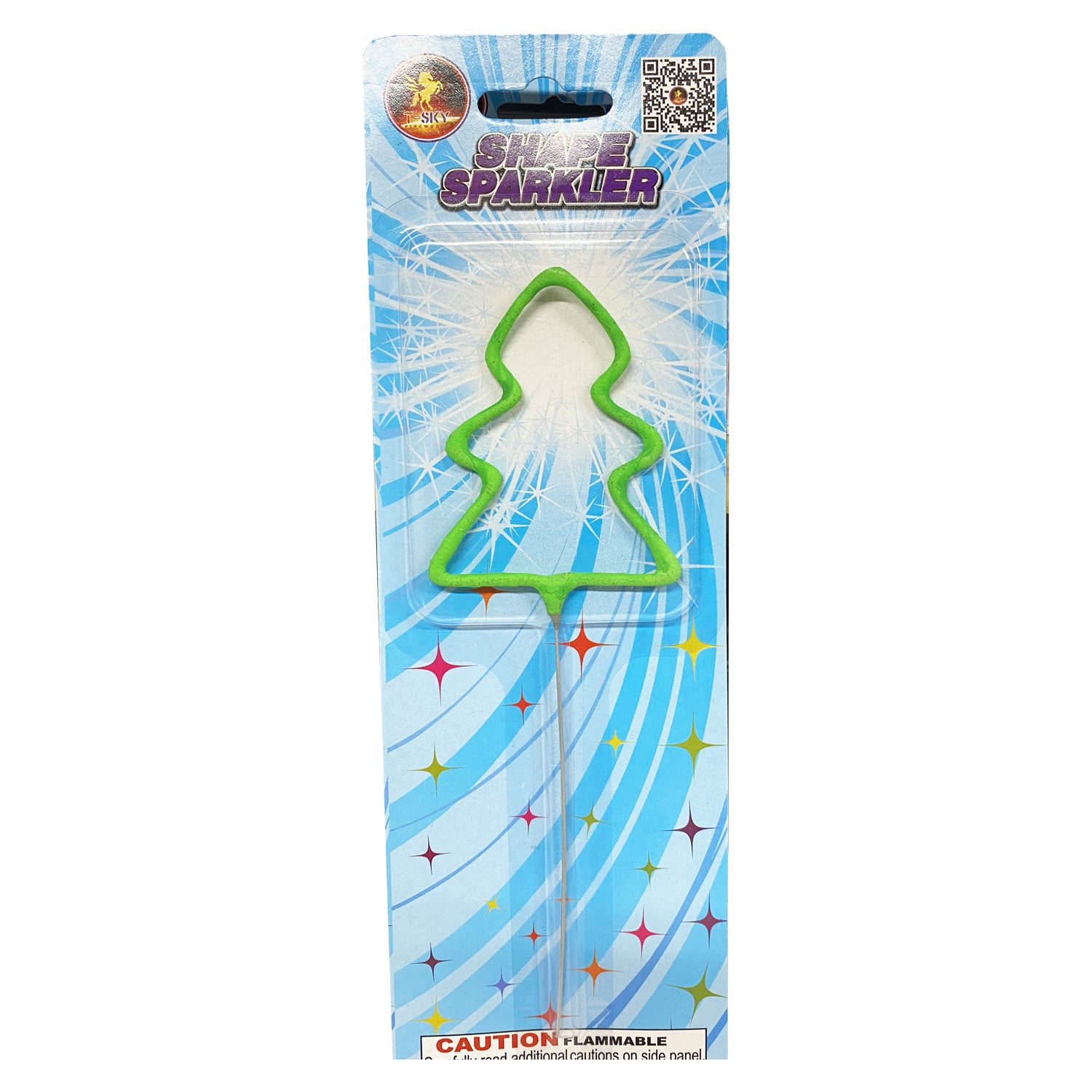 Tree Shape Sparkler - 1pc