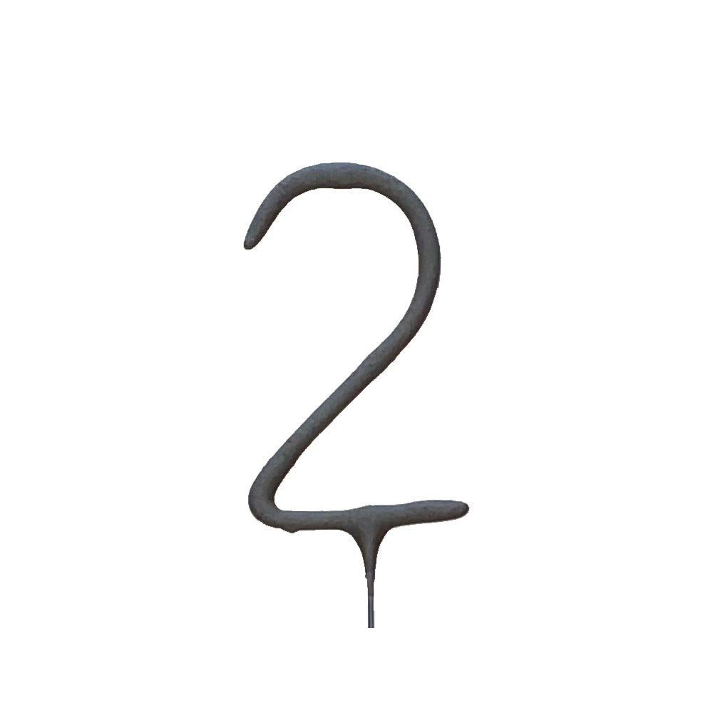 Number Shape Sparkler : No. 2