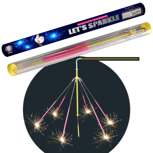 1pc - 12 inch spinning spakrler