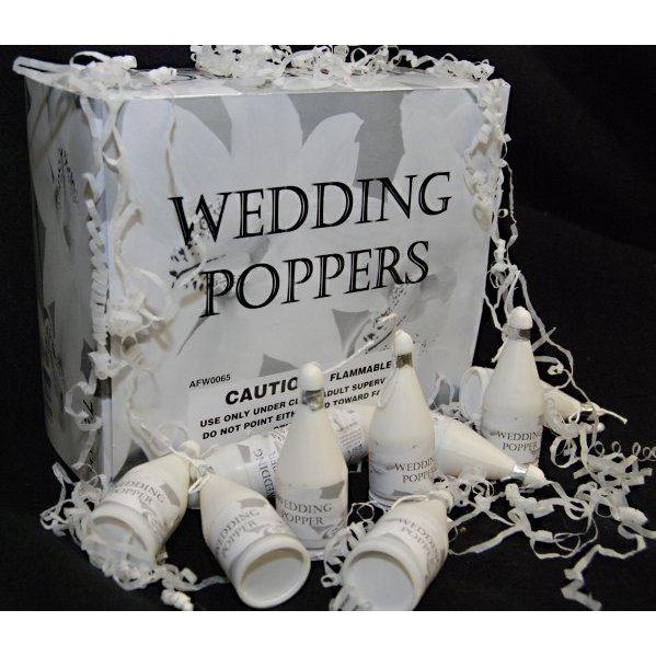 1440pc - 20 Box Case of 72pc Wedding Party Poppers