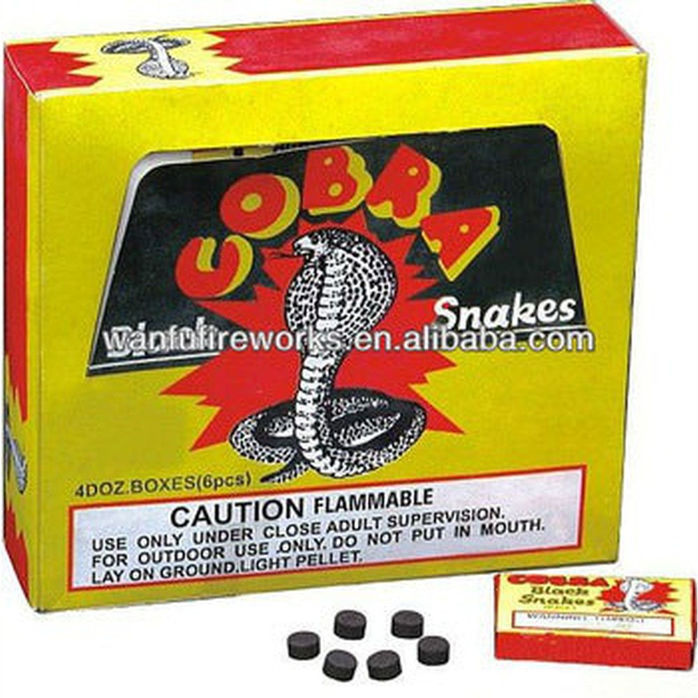 Black Snake Display Box 48 Packs of 6